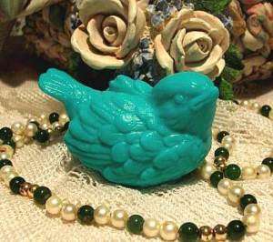 Silicone Small Baby Bird Soap Candle Mold  
