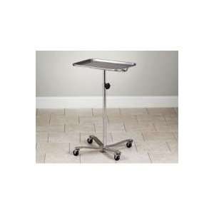  Clinton Mobile Stainless Steel Instrument Stand, 4 Leg 