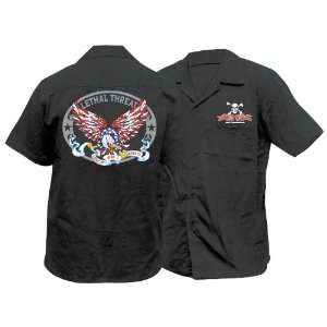 Lethal Threat USA Eagle Work Shirt, Size 3XL FE50104XXXL