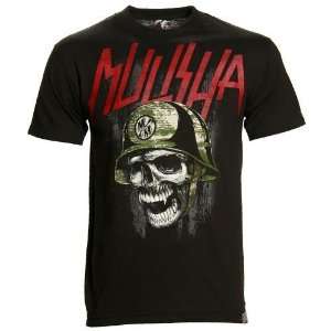  Metal Mulisha Black No Mercy T shirt: Sports & Outdoors