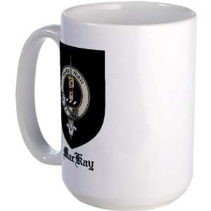  MacKay Clan Crest Tartan Family Large Mug by  