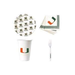  Miami Hurricanes Party Pack