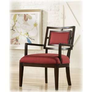  Aaron Red Metro Modern Accent Chair: Furniture & Decor