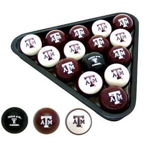  Texas A&M Aggies Officially Licensed Billiard Balls by 