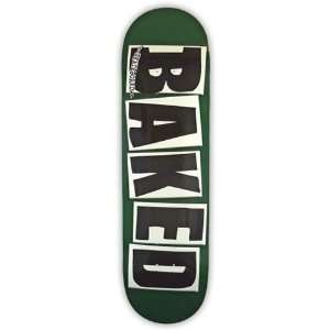  Baker Team Baked Forest Green Deck (8.62): Sports 