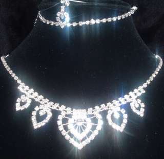 Czech rhinestone costume necklace 12sets wholesale  
