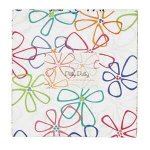    Moda Dilly Dally 10 Layer Cake By The Each Arts, Crafts & Sewing