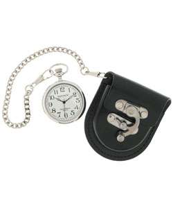 Dufonte by Lucien Piccard Pocket Watch w/ Pouch  