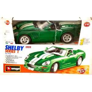  1999   B Burago   Metal Kit   Shelby Series 1   118 Scale 