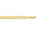 Miami Cuban Curb Link Chain 30 14k gold Neck 174.4g 9mm  