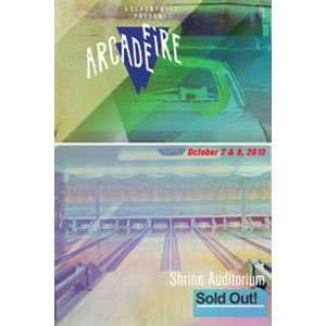  Arcade Fire   Posters   Limited Concert Promo