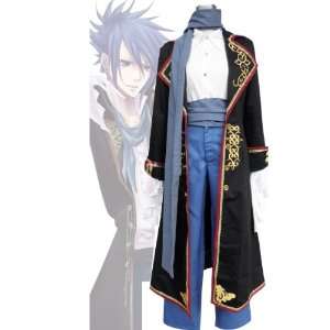  Vocaloid Kaito Cosplay Costume Black Toys & Games