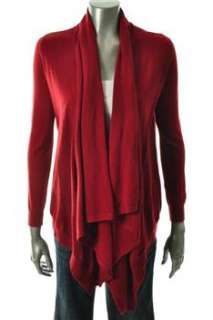 FAMOUS CATALOG Moda Cardigan Red BHFO Sale Misses Sweater M  