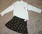 2pc GYMBOREE Fall Forest OUTFIT Shirt Pants Size 5 6  