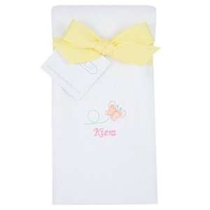  personalized baby butterfly burp cloth Baby