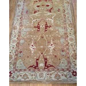   Traditional Floral Red and Gold Tones Rug 3.00 x 5.00.: Home & Kitchen