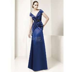   Satin Formal Bridesmaid Prom Dress Holiday Gown: Everything Else