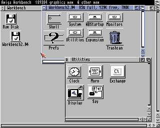 Commodore Amiga 2000 Computer w/ RAM, SCSI, HD 2.04 Roms Audio + Video 