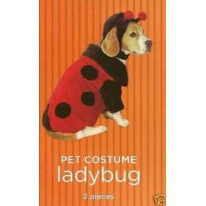  Dog Pet Halloween Costume Lady Bug Size Large: Kitchen 
