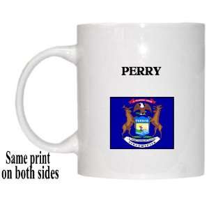  US State Flag   PERRY, Michigan (MI) Mug 
