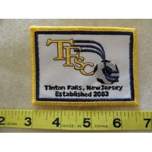  Tinton Falls New Jersey Soccer Patch 