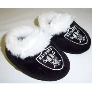    Oakland Raiders NFL Baby Bootie Slippers