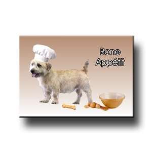 Glen Of Imaal Terrier Bone Appetit Chef Fridge Magnet 