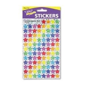   Stickers Sparkle Stars Assorted Case Pack 3   443282