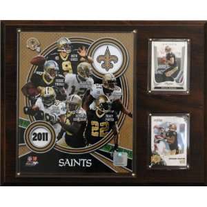 NFL New Orleans Saints 2011 Team Plaque 