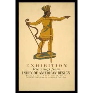 INDIAN DRAWINGS FROM INDEX OF AMERICAN DESIGN UNITED STATES AMERICAN 