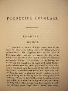 1891   FREDERICK DOUGLASS   THE COLORED ORATOR   SLAVE  