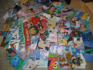 30 Different Boy/Girl Cartoon Character Pillow Cases (Vintage)Each 