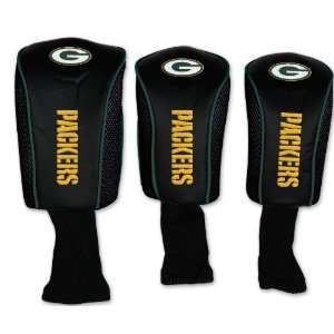  Green Bay Packers Black Mesh Long Neck Head Covers Sports 