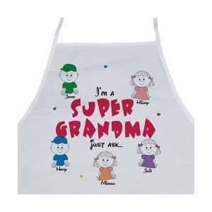 Super Grandma or any title Personalized Apron  Kitchen 
