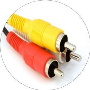 : Speaker Cables Art   Fridge Magnet   Fibreglass reinforced plastic 