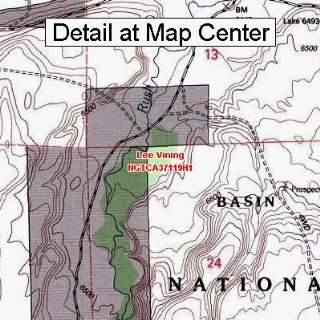   Map   Lee Vining, California (Folded/Waterproof)