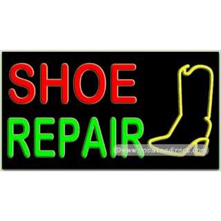 Shoe Repair Neon Sign (20H x 37L x Grocery & Gourmet Food