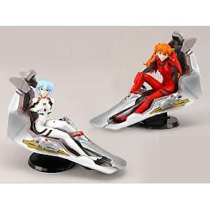   EVA Evangelion Rei & Asuka Seat on the Soul figure set Toys & Games