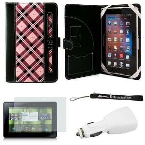   Playbook Table Notebook Organizer Device + a White Car USB charger + a