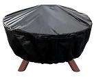 New 32 Round Weatherproof Cover Fits Big Sky Firepit Fire Pit Black