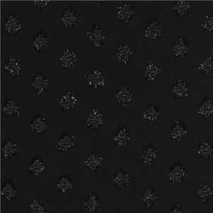  Wide Chiffon Clip Dot Black Fabric By The Yard Arts, Crafts & Sewing
