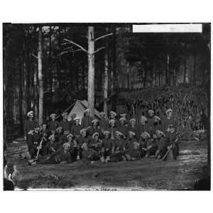   Company F, 11th Pennsylvania Infantry Capt. J.R. Waterhouse on left
