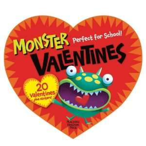  Peaceable Kingdom / Valentine Cards Heart Pack, Monsters 