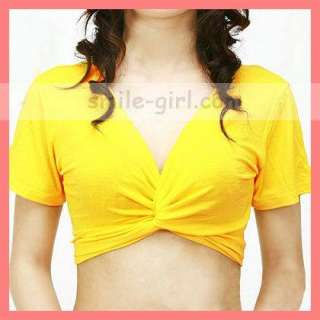 cotton top bra belly dance blouse 3way to wear 9 colors 1 one size fit 