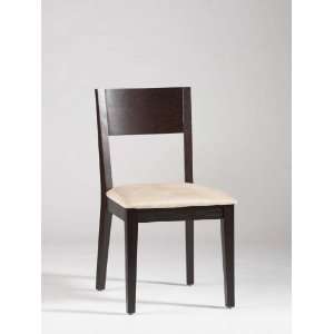  Chintaly Imports Leslie Dining Wood Side Chair Set of 2 