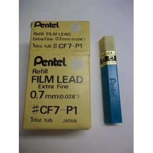  Pentel, Refill, CF7 P3, 0.7mm, Extra Fine, Hard, Film Lead 