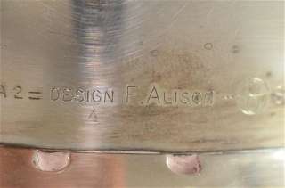  DESIGN F. ALISON, SABATTINI ITALY   Four part Espresso Machine  