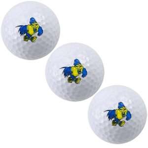   Delaware Fightin Hens Three Pack of Golf Balls