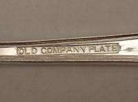 Old Company Silver Plate Signature M Butter Knife  