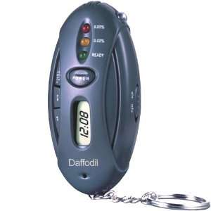 Daffodil HPC100 Breathalyzer Digital keychain Acohol Breath Tester 